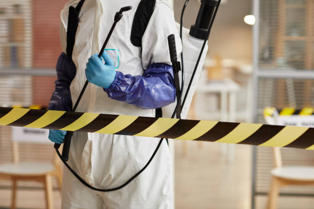 Professional Blood Cleanup technician working in Maywood, CA